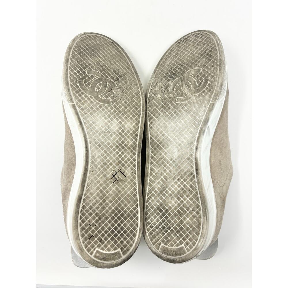 Chanel Weekender Interlocking CC Sneakers Shoes EU37.5 - Picture 9 of 9